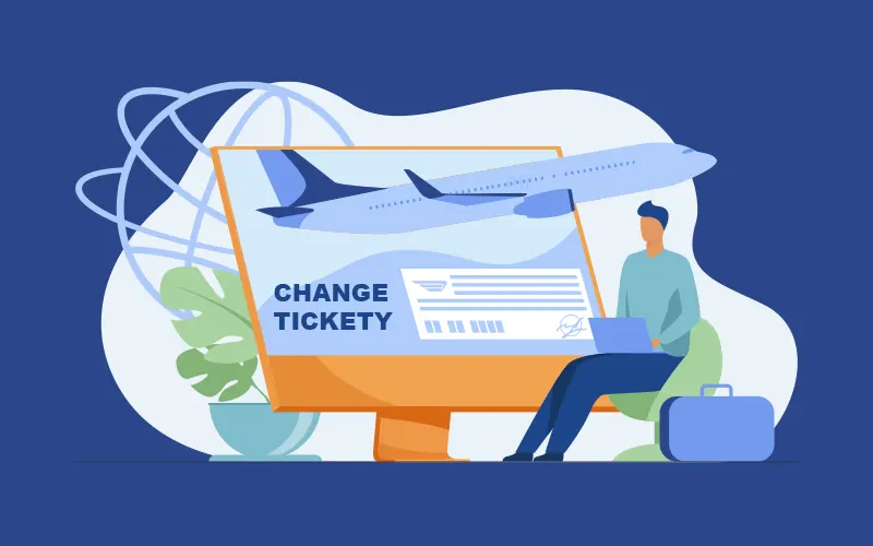 How to change flight ticket on Alaska Airlines